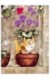 Chat dans le pot de cyclamens (45x65)*