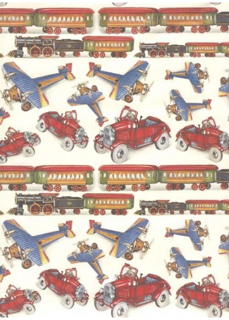 Les trains avions voitures (70x100)