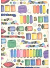 Bobines et fils de couture (70x100)