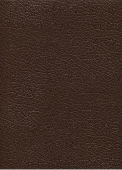 Simili cuir Skivertex "Chevreau" marron foncé