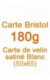 Carte Bristol (180g) 50x65cm