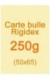 Carte bulle Rigidex (250g) 50x65cm