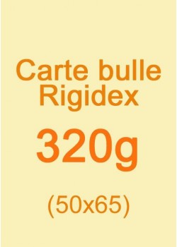 Carte bulle Rigidex (320g) 50x65cm