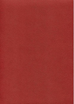 Simili cuir "Buffle grainé" rouge (69x100)