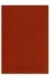 Perceval rouge orange réhaussé or (50x70)