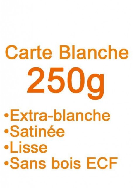 Carte blanche (250g) 72x102cm