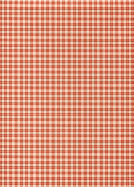Vichy rouge foncé (70x100)
