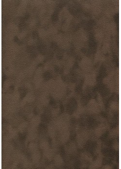 Simili cuir velours Zeste chocolat (70x100)