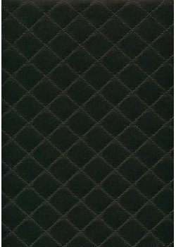 Simili cuir "Diamond" noir