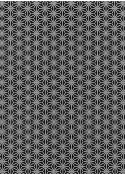 Guipure noire et blanche (50x70)