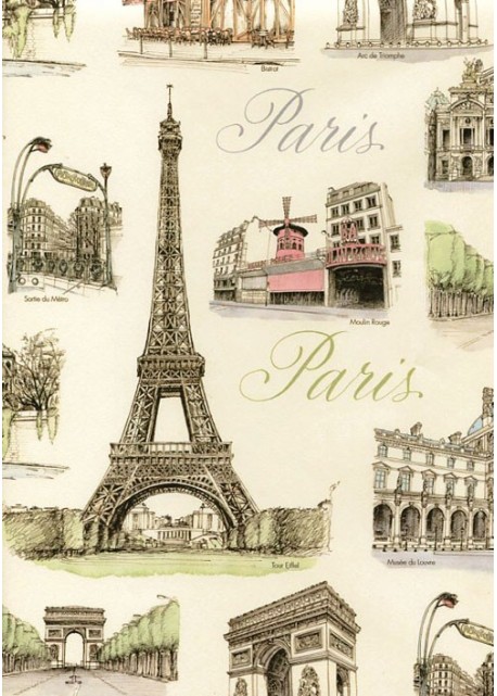 Les incontournables de Paris (70x100)