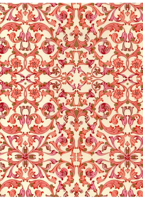 Venise - rose réhaussé or (70x100)