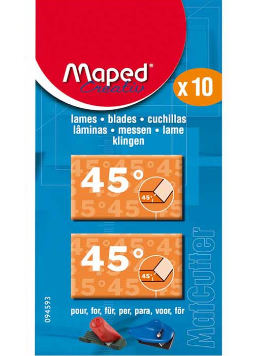 Maped Lames de rechange pour cutter - Librairie de France