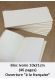 Bloc ivoire 10x21cm (46 pages) ouverture "à la française"