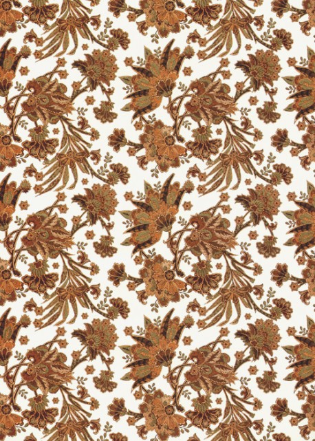 Feuillage brun réhaussé or (50x70)