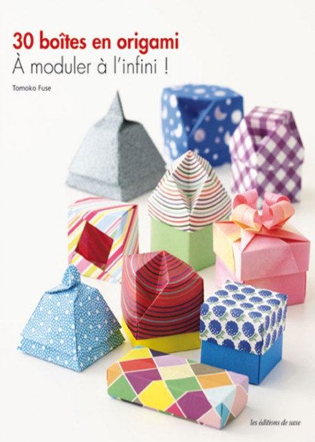 30 boîtes en origami