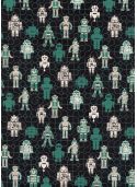 Les petits robots (50x70)