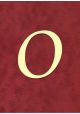 Lettre "O" à embosser