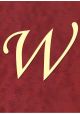 Lettre "W" à embosser
