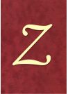 Lettre "Z" romantique (4x4cm)