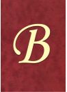 Lettre "B" romantique (4x3.5cm)