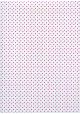 Plumetis métallisé fushia fond blanc (48x68) 