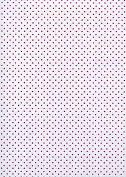 Plumetis métallisé fushia fond blanc (48x68) 