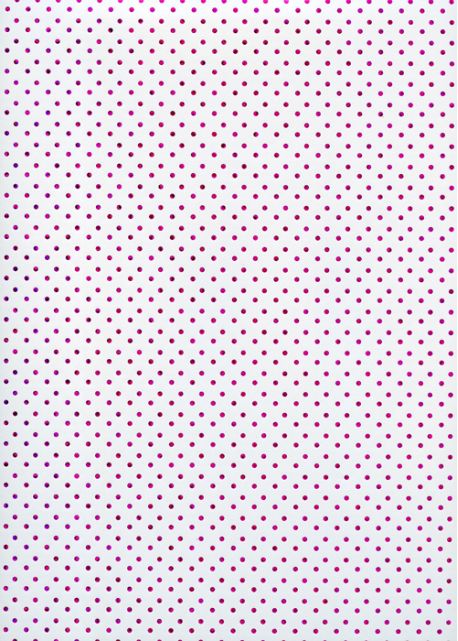 Plumetis métallisé fushia fond blanc (48x68) 