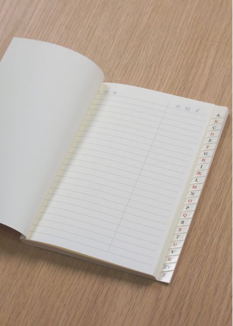 Répertoire 14,5x21cm (56pages)