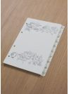 10 intercalaires onglet cuisine + 50 fiches perforées (15x21.5cm)