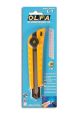 Cutter Olfa L1 green (robuste): Puissant blocage de la lame par molette