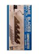 Recharge de 15 lames sécables pour cutter circulaire CMP1 Olfa