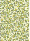 Venise - vert jaune et turquoise réhaussé or (70x100)
