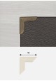 Angles mini bronze (10x10mm) - Lot de 100