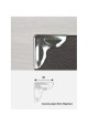Angles papillon découpé argent (25x25mm) - Lot de 100