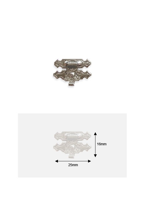 32 Embouts à Pincer Pour Ruban – Fermoirs Métalliques 25 Mm, Pour Finition Corde, étiquette, Ceinture, Projets DIY