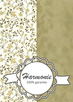 HARMONIE DUO Fleurs beiges