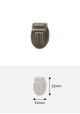 Fermoirs cartable bronze PM (22x15mm) - Lot de 2