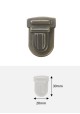 Fermoirs cartable bronze GM (30x20mm) - Lot de 2