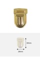 Fermoirs cartable or GM (30x20mm) - Lot de 25
