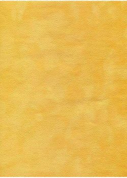 Simili cuir velours Zeste jaune (70x100)