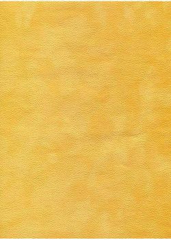 Simili cuir velours Zeste jaune (70x100)