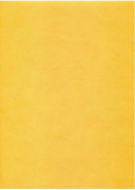 Simili cuir "Buffalo" jaune citron (70x100)