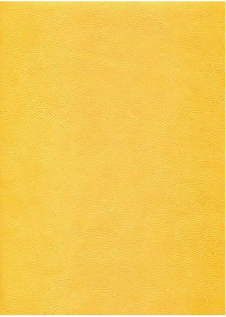 Simili cuir "Buffalo" jaune citron (70x100)