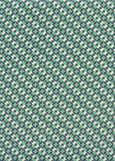 Les rosaces vertes et bleues (70x100)