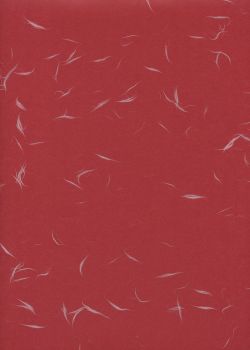 Véritable Tairei rouge flammé blanc (78x53)