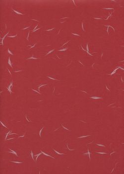 Véritable Tairei rouge flammé blanc (78x53)