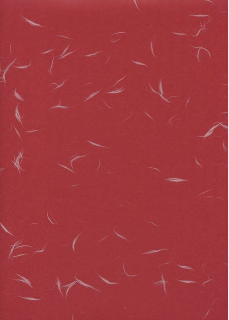 Véritable Tairei rouge flammé blanc (78x53)