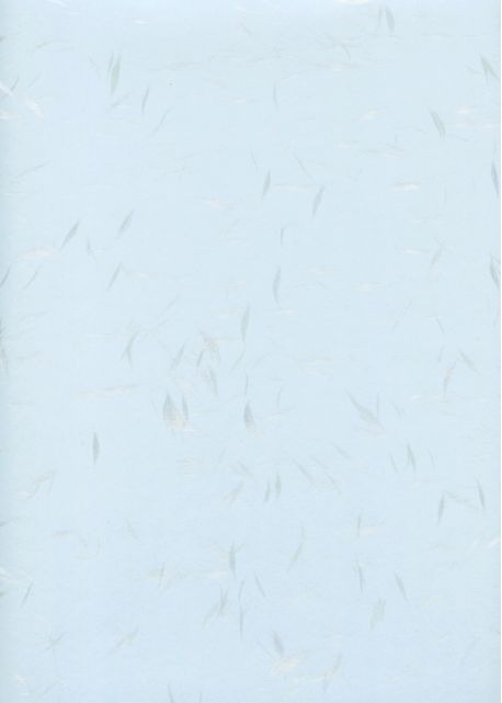 Véritable Tairei bleu flammé gris argent (78x53)