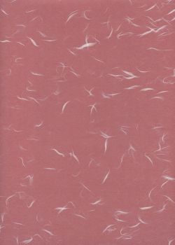 Véritable Tairei vieux rose flammé blanc (47x64)